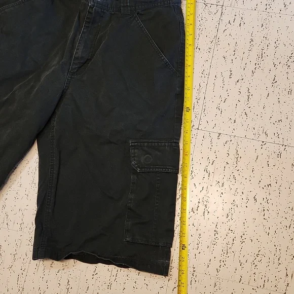 Southpole Embroidered Logo Baggy Fit Cargo Style Denim Shorts Vintage Y2K - Picture 11 of 13